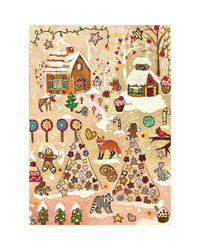 Magnolia Gingerbread Wonderland Magali Modoux 1000pc Jigsaw Puzzle Adult Jigsaws