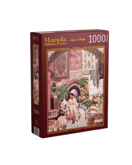 Magnolia Marrakech Sarah Reyes 1000pc Jigsaw Puzzle