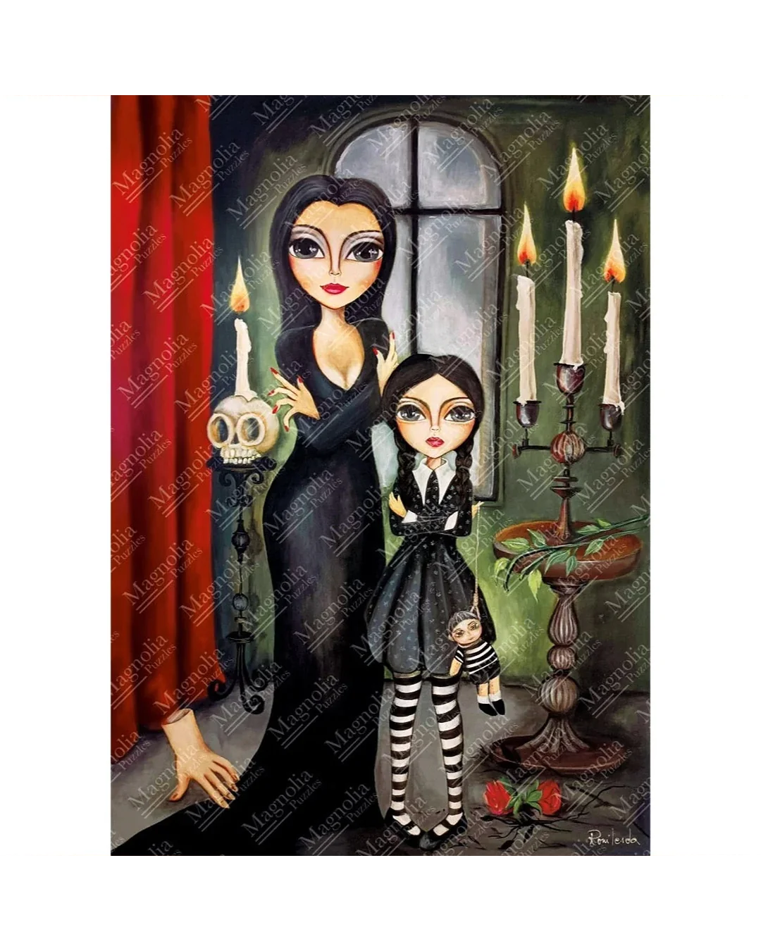 Magnolia Me & Mom Romi Lerda Special Edition 1000pc Jigsaw Puzzle Adult Jigsaws