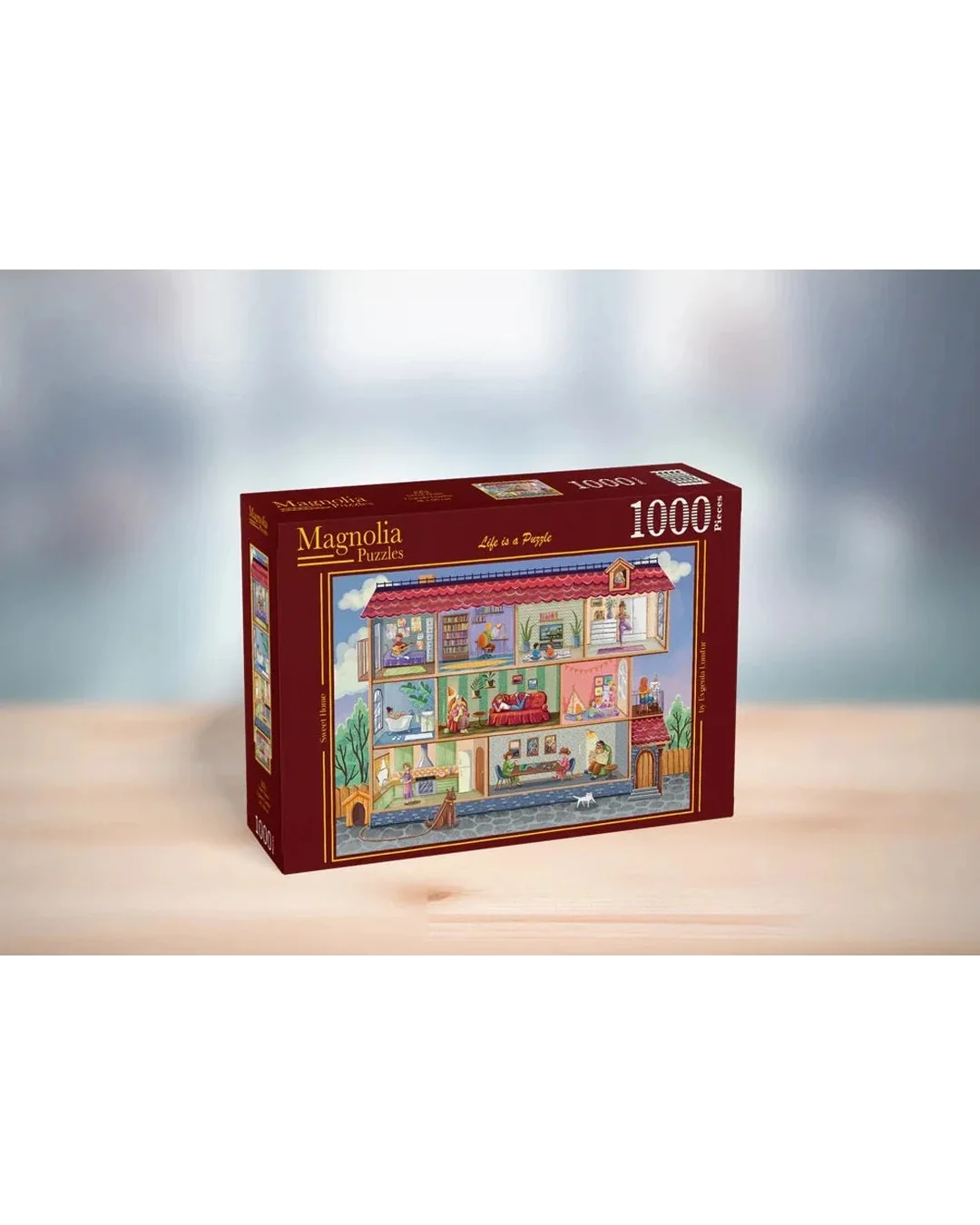 Magnolia Sweet Home Evgenia Lumfur 1000pc Jigsaw Puzzle Adult Jigsaws