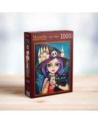 Magnolia Sweet Witch Romi Lerda 1000pc Jigsaw Puzzle Adult Jigsaws