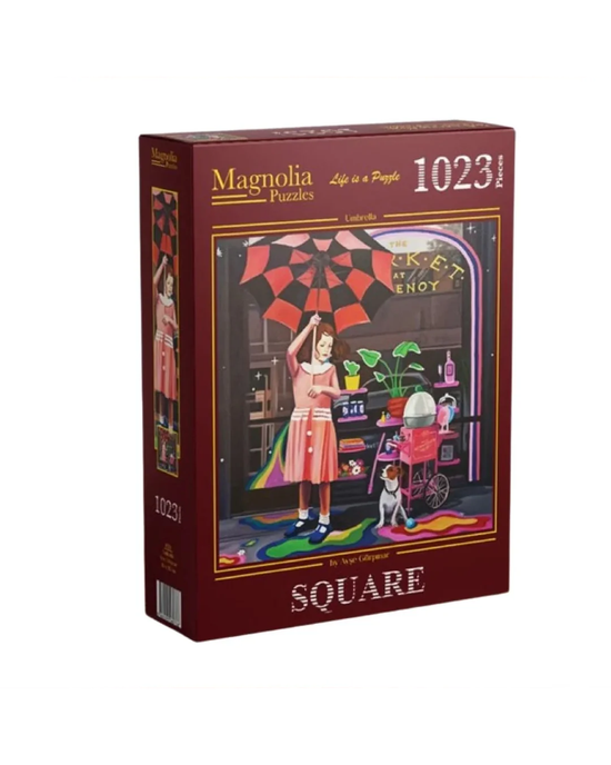 Magnolia Umbrella Ayse Gurpinar 1023pc Jigsaw Puzzle