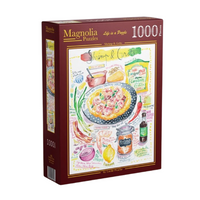 Magnolia Shrimp & Grits Lucile Prache 1000pc Jigsaw Puzzle