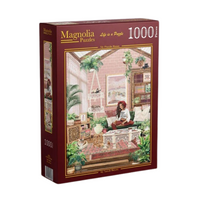 Magnolia My Puzzle Room Sarah Reyes 1000pc Jigsaw Puzzle