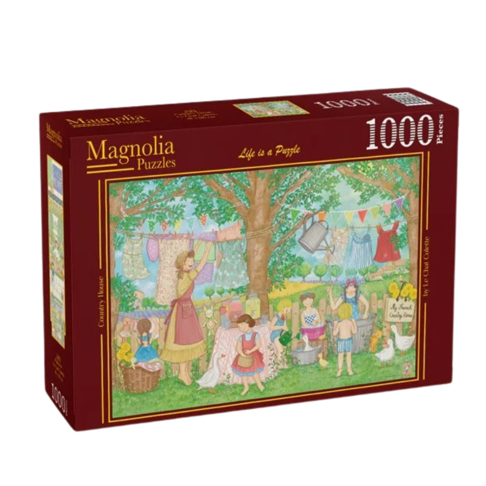 Magnolia Country House The Cat Colette 1000pc Jigsaw Puzzle