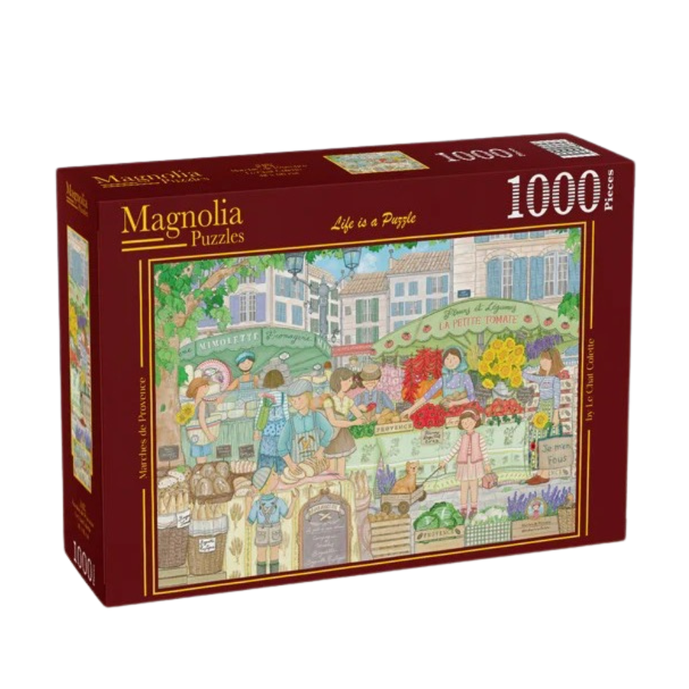 Magnolia Marches de Provence The Cat Colette 1000pc Jigsaw Puzzle