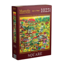 Magnolia Life in Asia Magali Modoux 1023pc Jigsaw Puzzle