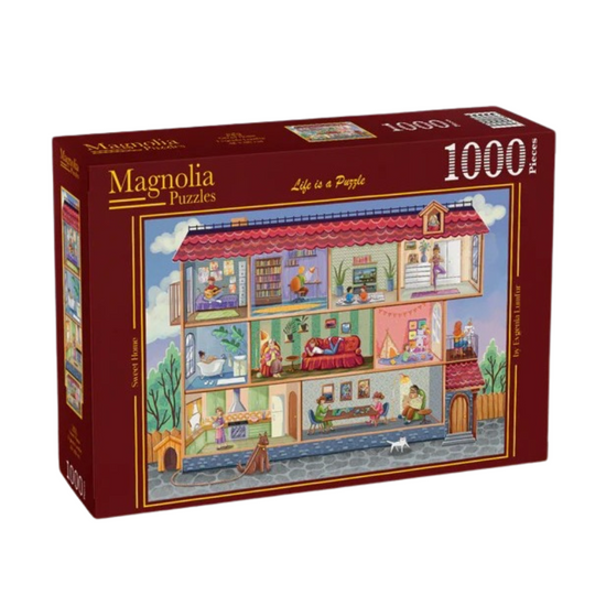 Magnolia Sweet Home Evgenia Lumfur 1000pc Jigsaw Puzzle