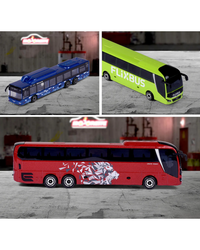 Majorette City MAN Buses Toy Vehicle-3