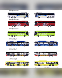 Majorette City MAN Buses Toy Vehicle-5