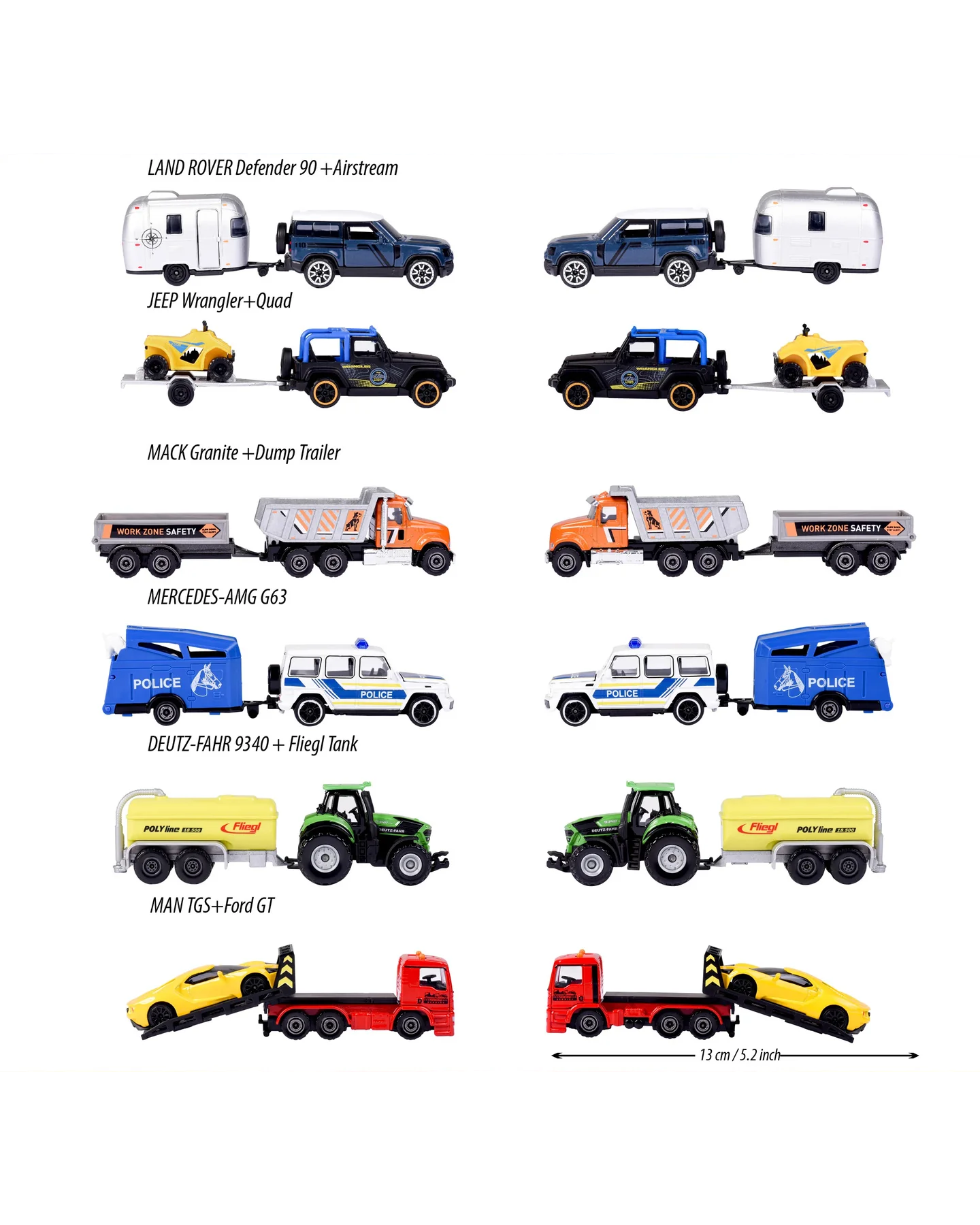 Majorette City Trailers Toy Vehicle Assortment-9