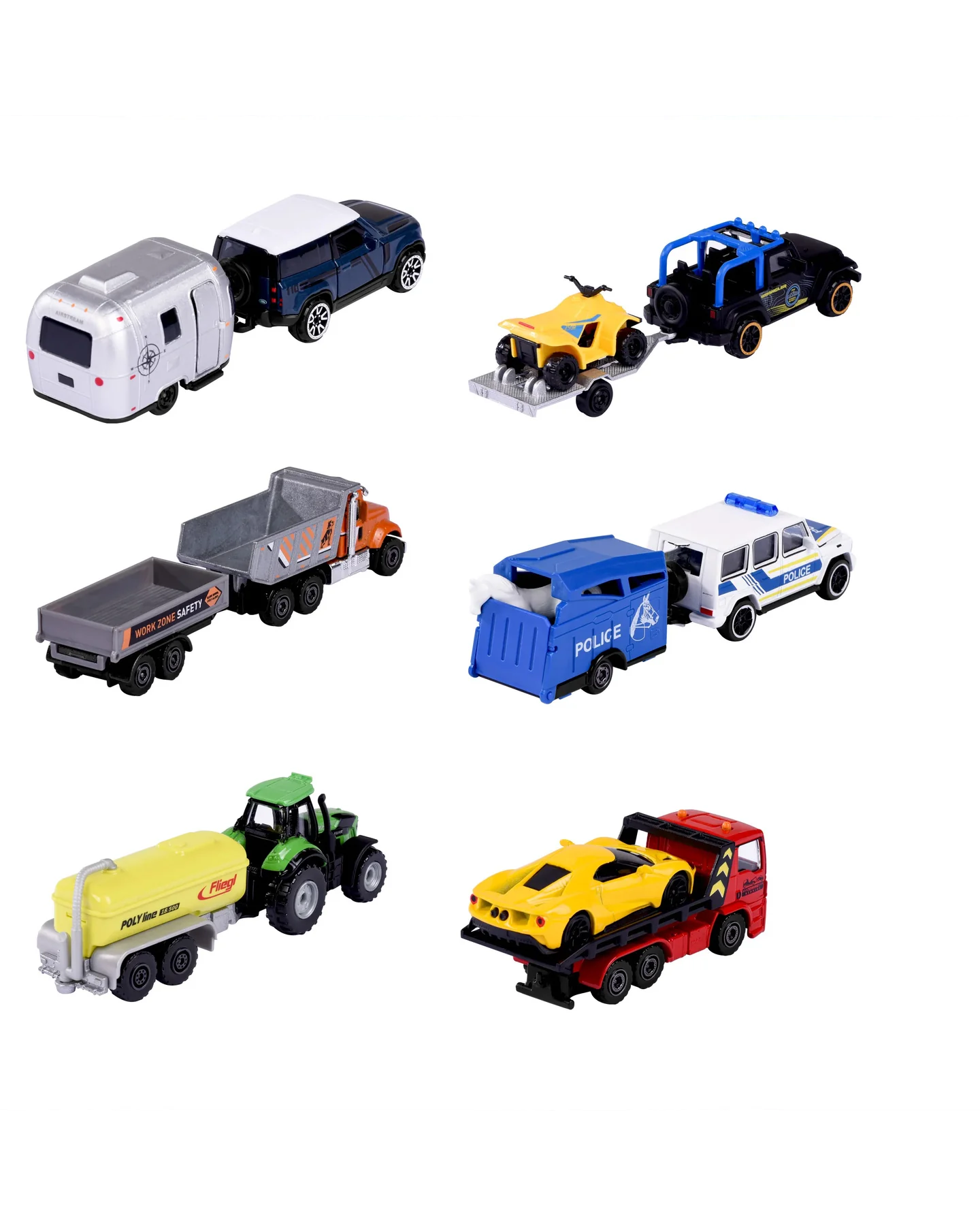 Majorette City Trailers Toy Vehicle Assortment-11