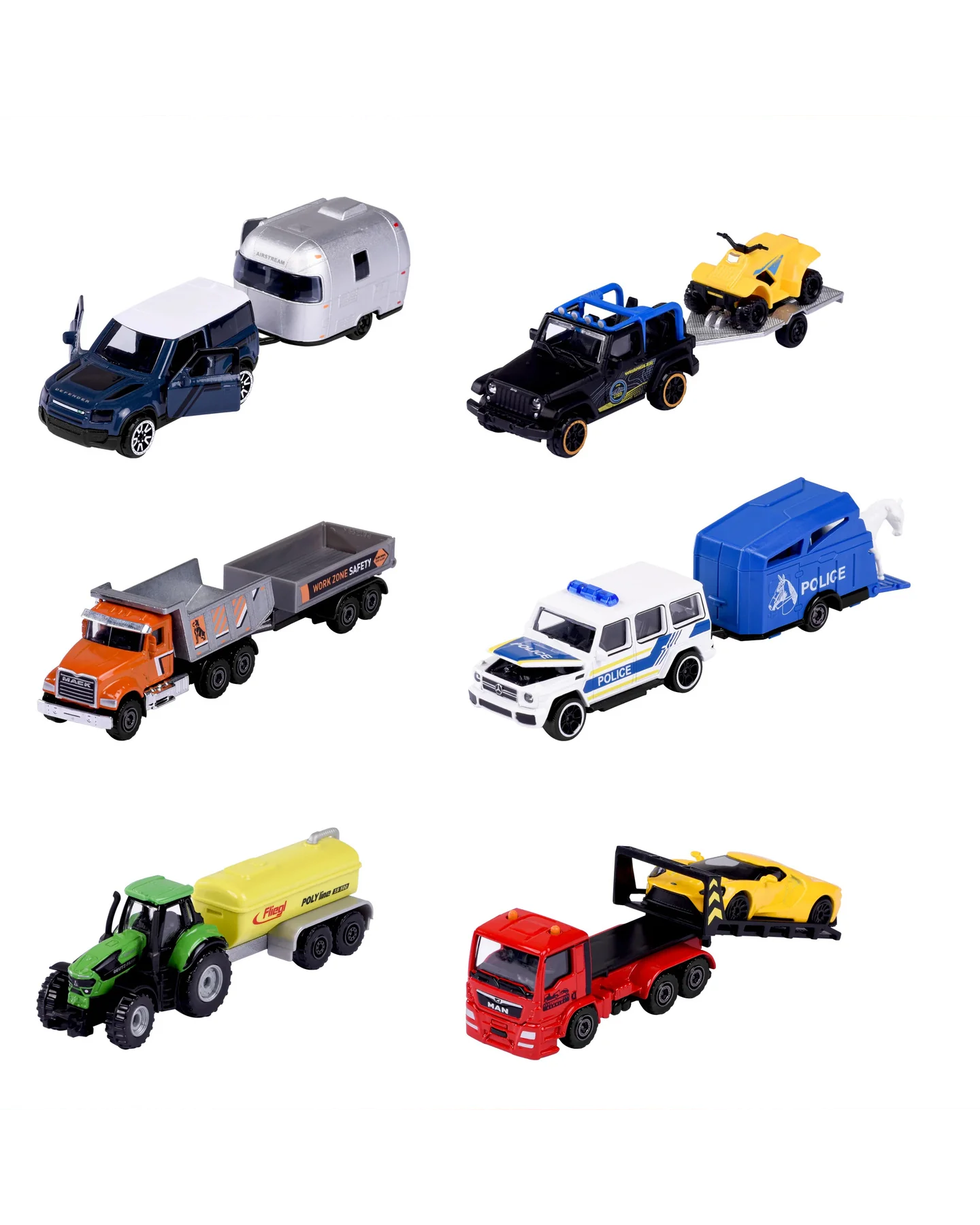 Majorette City Trailers Toy Vehicle Assortment-12