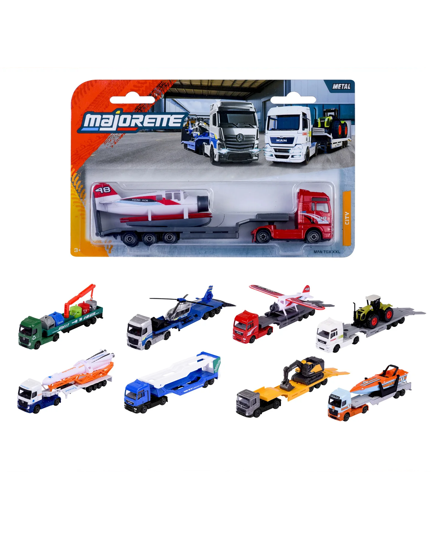 Majorette City Transporter 20 cm Toy Vehicle
