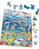 Larsen Marine Life in the Pacific Ocean 66-Piece Jigsaw Puzzle