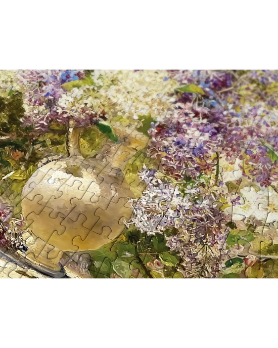 Enjoy Puzzle Marie Egner: in the Blossoming Bower 1000-Piece Jigsaw Puzzle