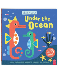 Match and Stick - Under the Ocean Sticker Book