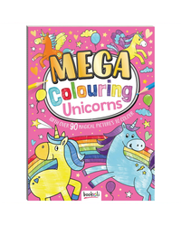 Hinkler Mega Colouring Unicorns Colouring Book