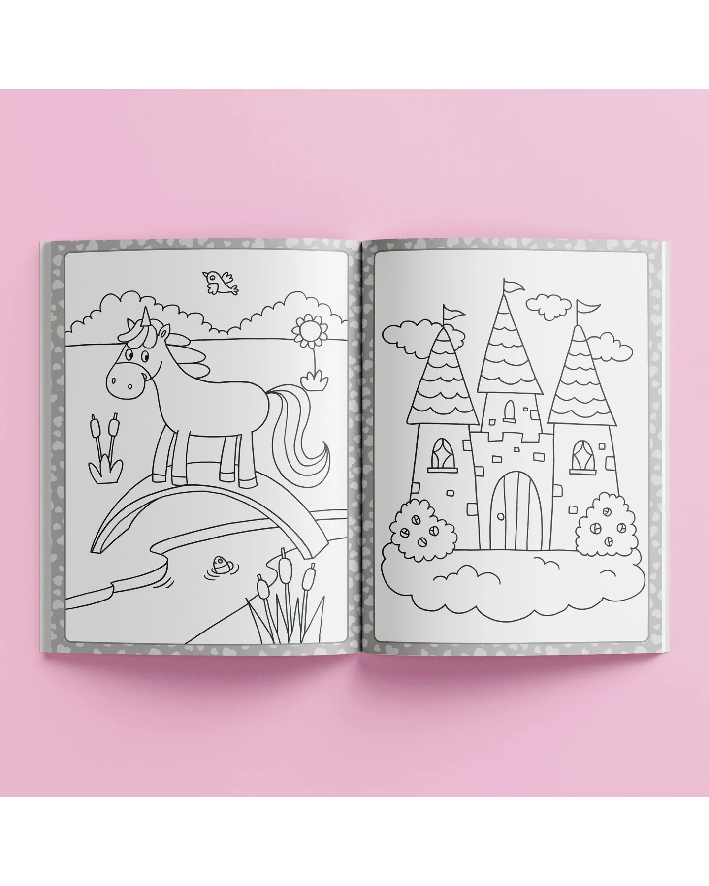 Hinkler Mega Colouring Unicorns Colouring Book-2