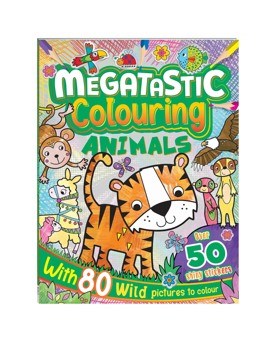 Megatastic Animals Colouring Book