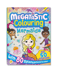 Hinkler Megatastic Mermaids Colouring Book