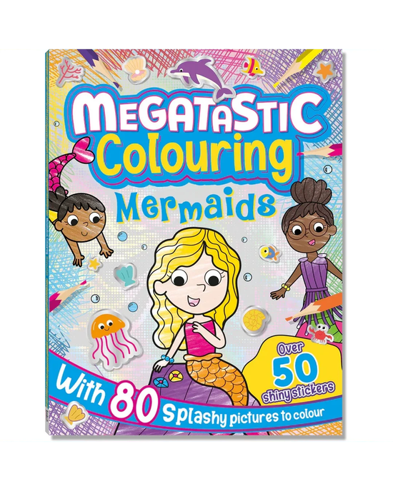 Megatastic Mermaids Colouring Book