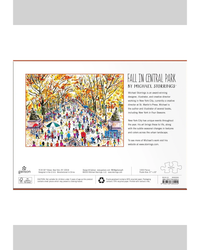 Galison Michael Storrings Fall in Central Park 1000-Piece Jigsaw Puzzle-5