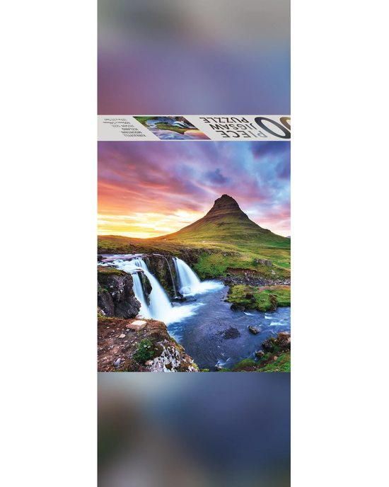 Mindbogglers Kirkjufell Mountain Iceland 1000-Piece Jigsaw Puzzle