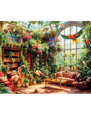 Mindbogglers Artisan Greenhouse Library 1000-Piece Jigsaw Puzzle-2