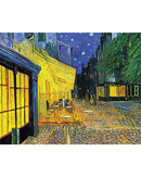Mindbogglers Gold Cafe Terrace by Van Gogh 1000-Piece Jigsaw Puzzle-2