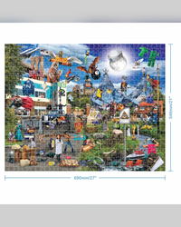 Mindbogglers TV Shows 1000-Piece Jigsaw Puzzle-3