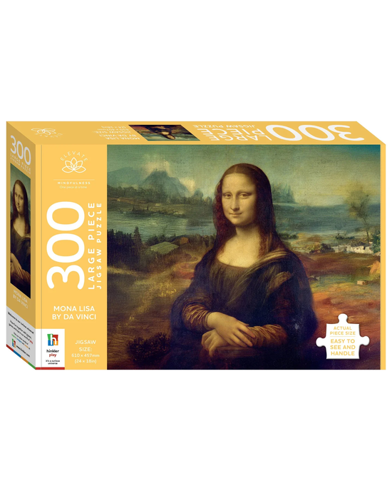 Hinkler Mona Lisa 300-Piece Jigsaw Puzzle