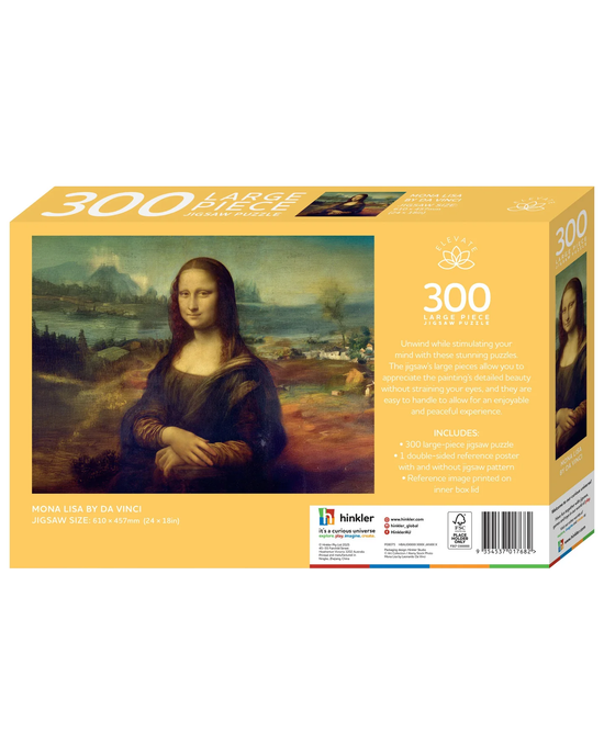 Mona Lisa 300-Piece Jigsaw Puzzle