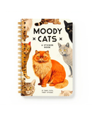 Brass Monkey Moody Cats Sticker Book
