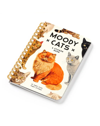 Brass Monkey Moody Cats Sticker Book-4