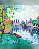 Moret-Sur-Loing Greeting Cards
