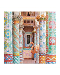 Galison Mosaic Hall 500-Piece Jigsaw Puzzle-3