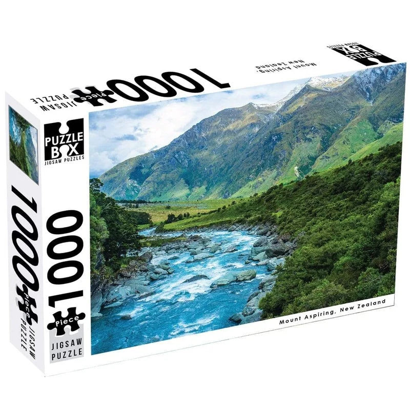 Premium Cut 1000pc Puzzle: Mt Aspiring