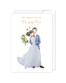 Mr and Mrs Greeting Cards