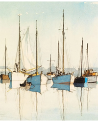 Museums & Galleries - Newhaven Harbour - Card Greeting Card
