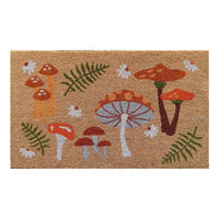 Mushroom Forest Coir Doormat 45X75CM