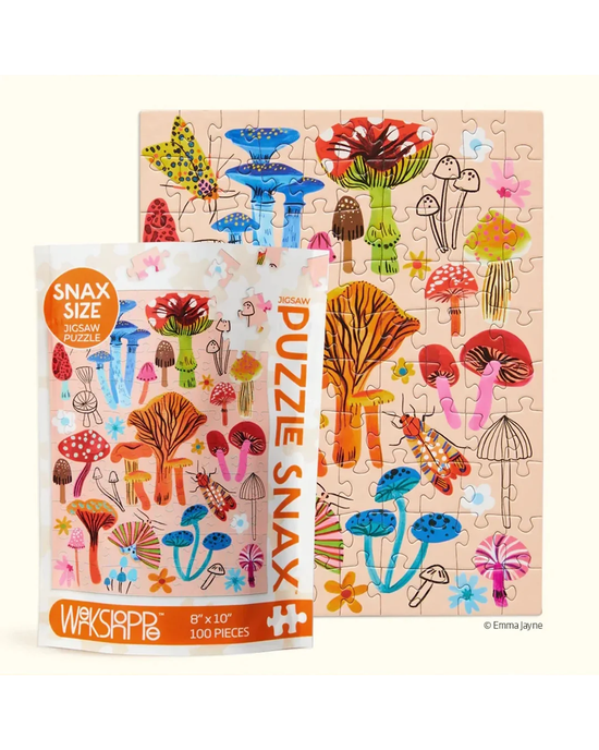 Mushroom Patch 100 Pce - Puzzle Snax