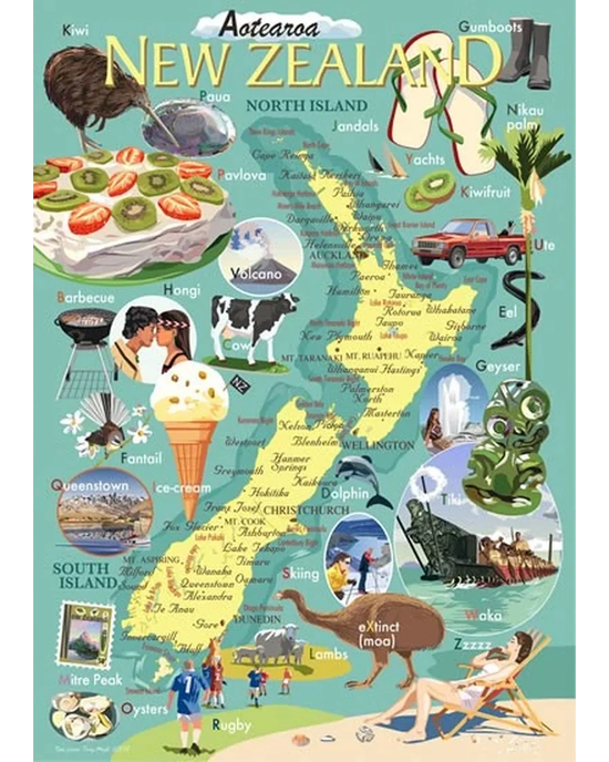 NZ Icons Map