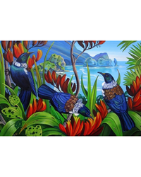Nestled In Nature - Tui & Kowhai
