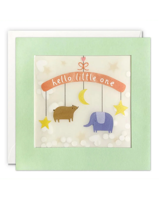 New Baby Mobile - Shakies Baby Card