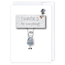 Thank you sign
