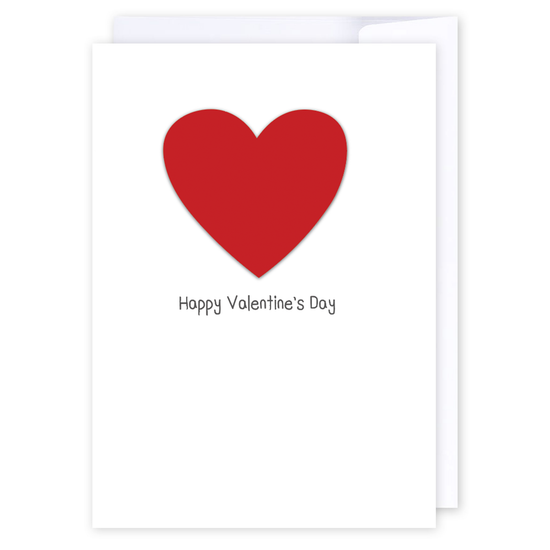Happy Valentines Day Red Heart