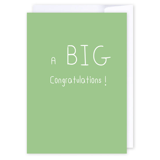 Big Congratulations