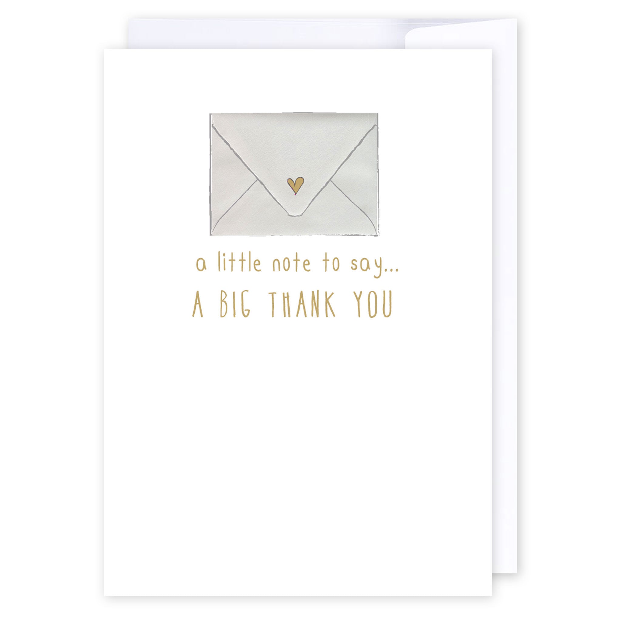 A little note to say thank you