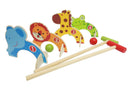 Easy Days Wooden Animal Croquet Set